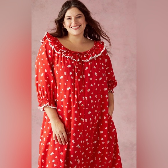 Printfresh Other - Printfresh + Pencil and Paper Heartbreaker Latte Love nightgown-Valentine’s